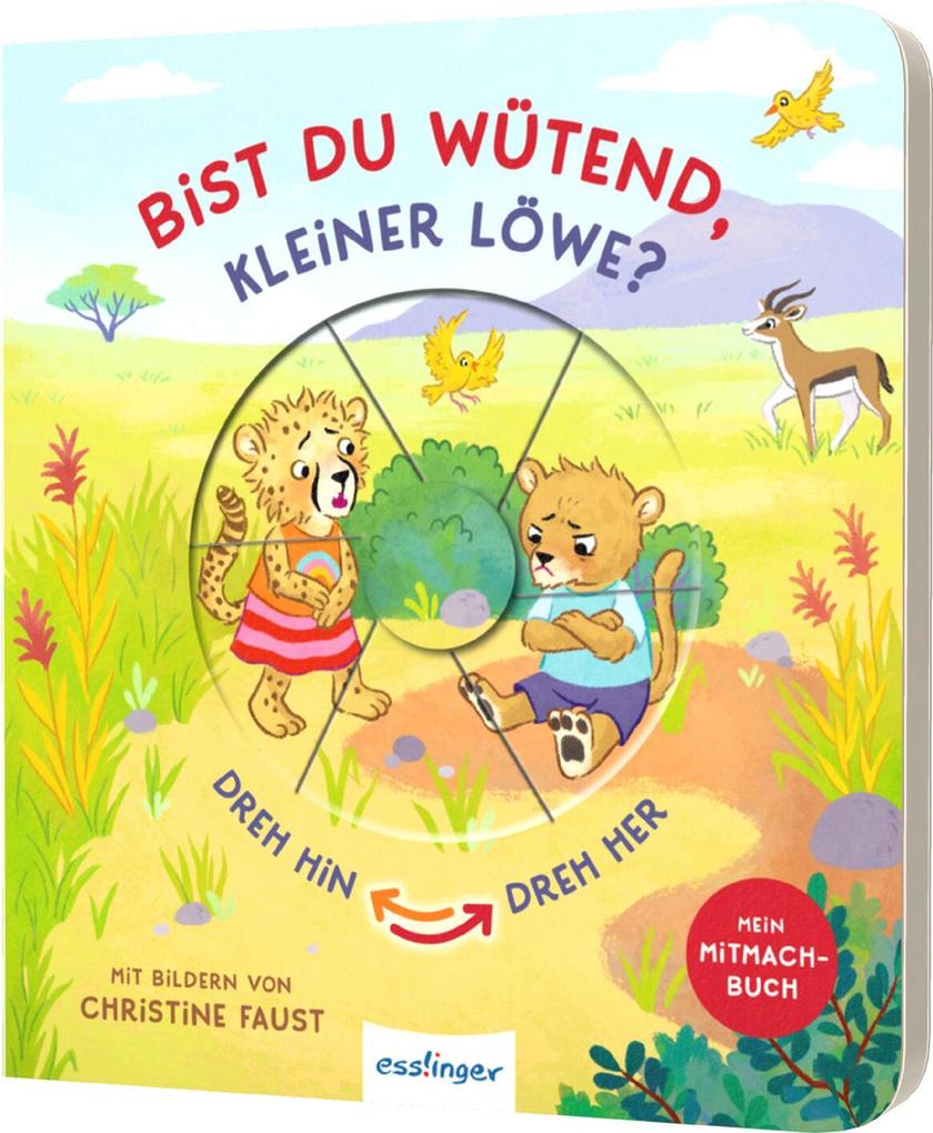 Dreh hin – Dreh her: Bist du wütend, kleiner Löwe?: Mitmach-Pappebuch gegen schlechte Laune - Bild 6
