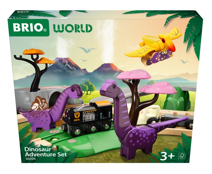Brio Unisex Eisenbahn-Set Dinosaurier Abenteuer-Set Mehrfarbig Baby Größe 63,7 X Größe 63,2 X 15 Mm - Image 20