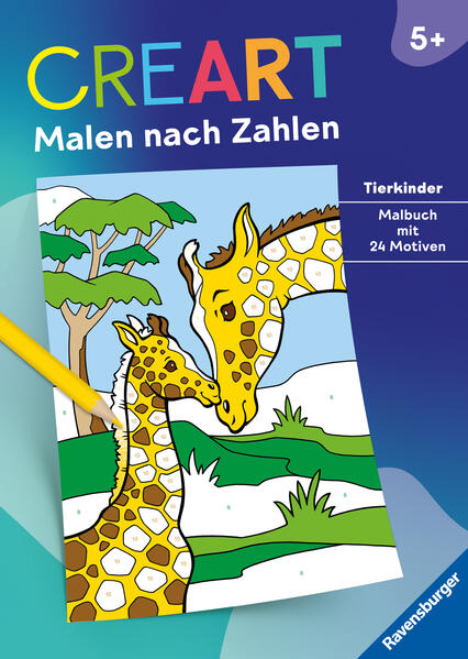 CreArt Malen nach Zahlen ab 5: Tierkinder Simone Pahl - Image 9