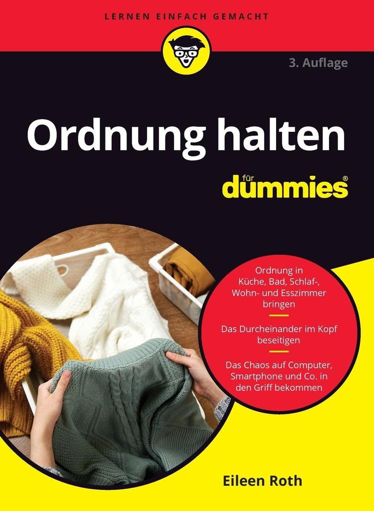 Wiley Vch Ordnung Halten Für Dummies, Ratgeber Von Eileen Roth - Bild 6