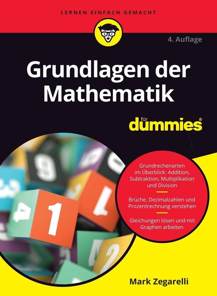 Wiley Vch Grundlagen Der Mathematik Für Dummies, Fachbücher Von Mark Zegarelli - Bild 4