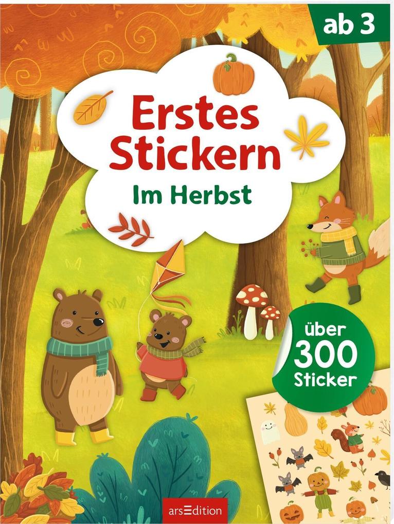 Ars Edition Gmbh Erstes Stickern - Im Herbst - Bild 5