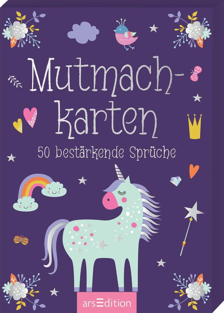 Ars Edition Gmbh Mutmachkarten - Einhorn