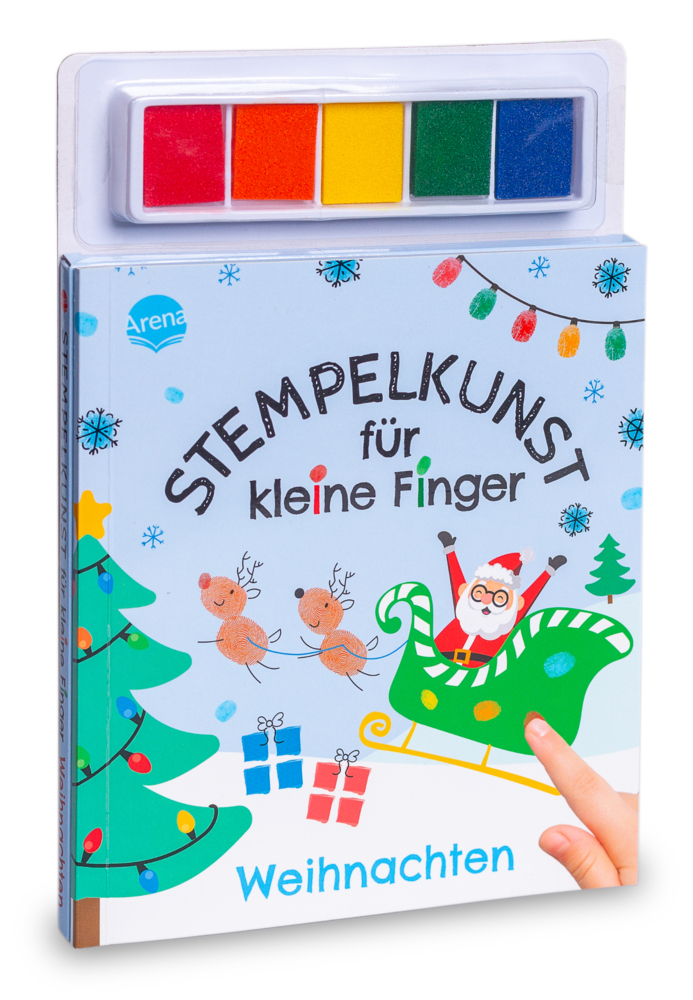 Arena Verlag Gmbh Stempelkunst Für Kleine Finger. Weihnachten - Image 5