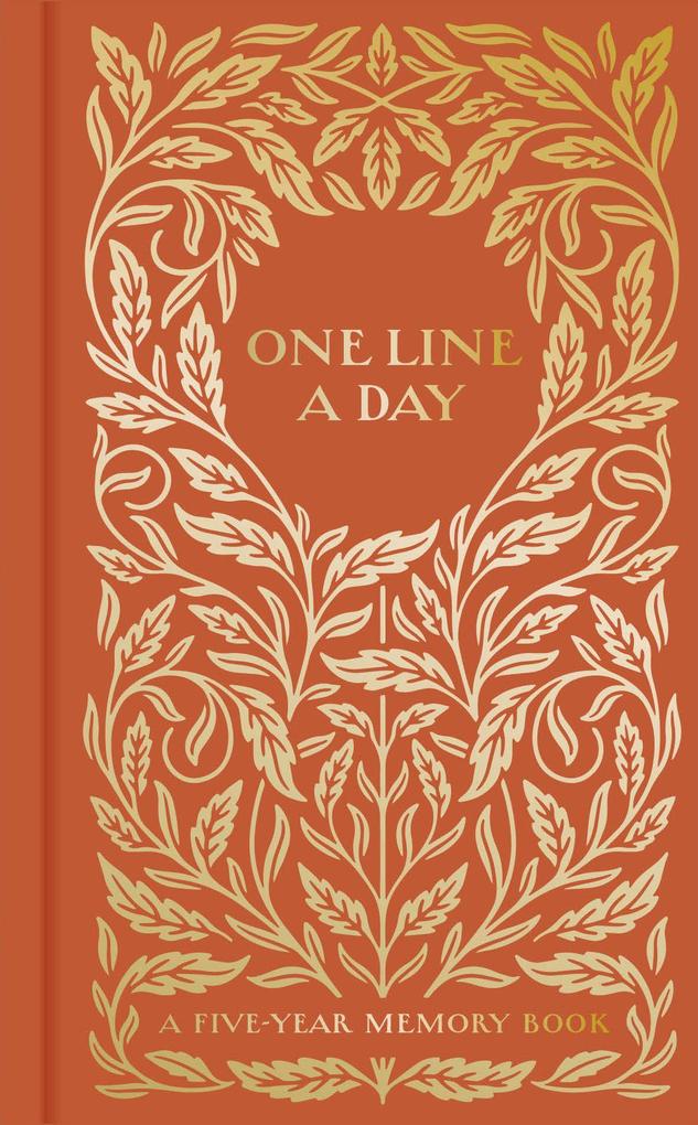 Abrams & Chronicle Gold Agenda, Gilded One Line A Day - Image 3