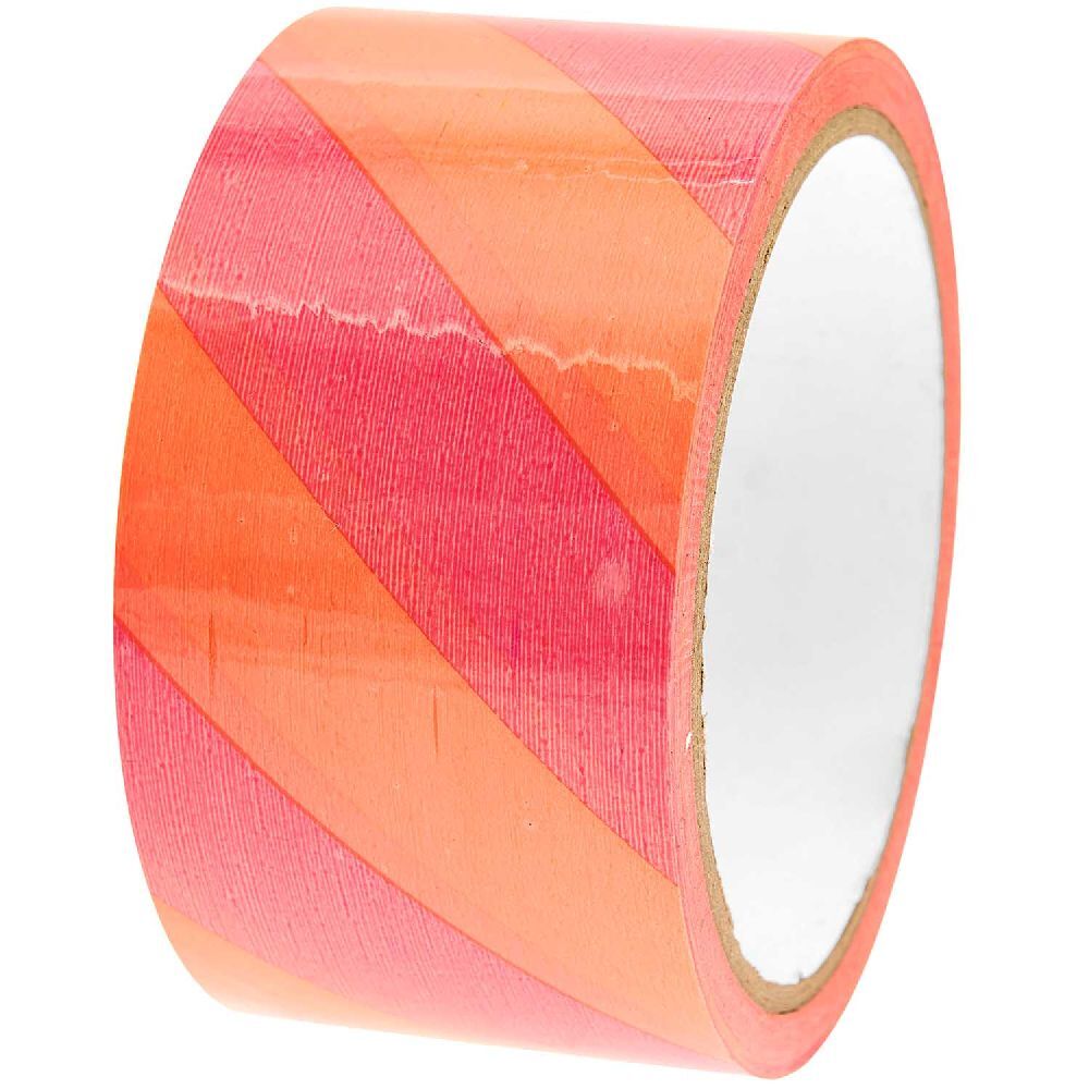 Rico Design Rosa/Orange/Mehrfarbig Klebeband, Paketklebeband Neon, Pink / Oran.300773 (50 Mm) - Image 7