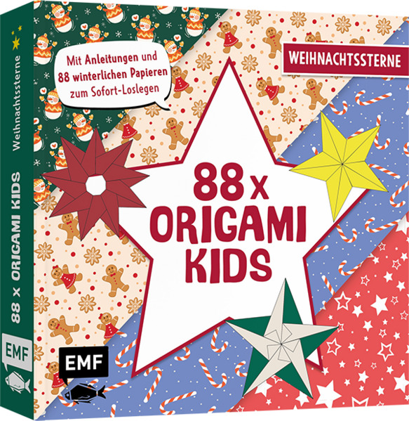Edition Fischer 88 X Origami Kids - Weihnachtssterne, Kinderbücher Von Ina Mielkau - Image 7
