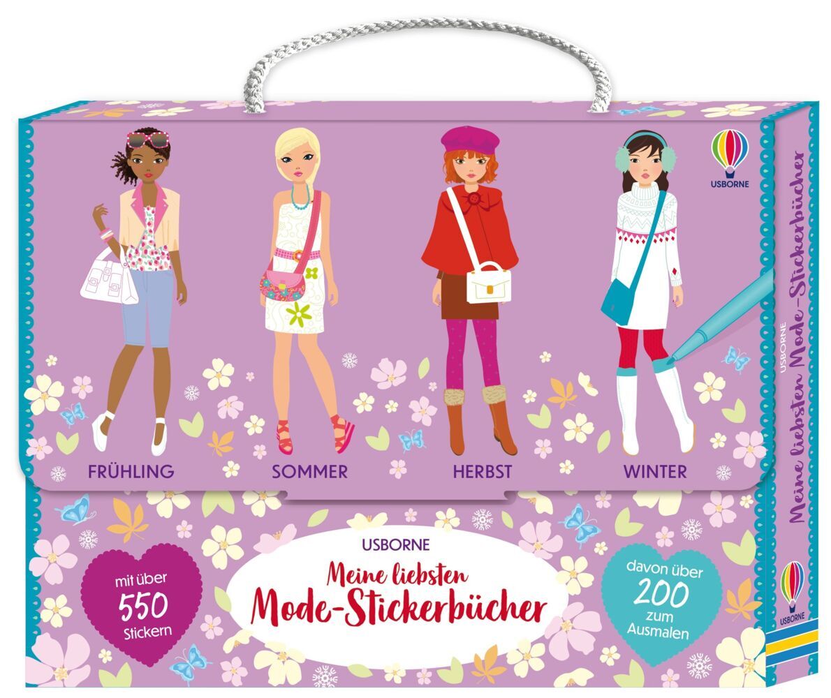 Usborne Verlag Meine Liebsten Mode-Stickerbücher - Bild 3
