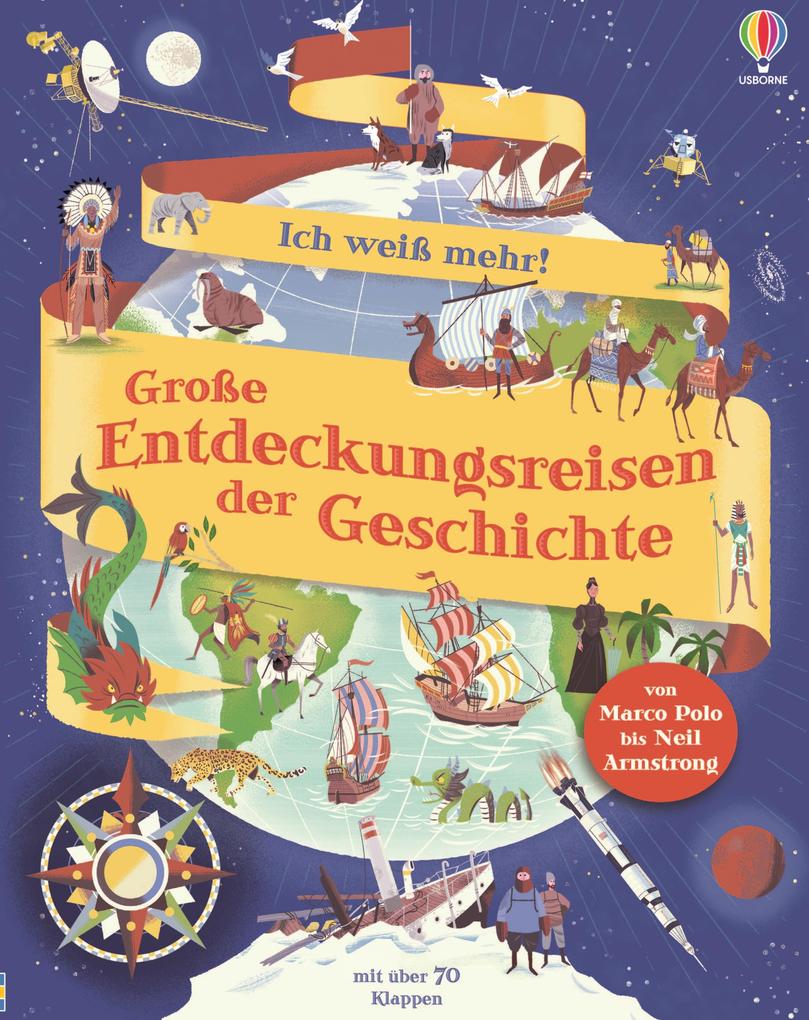 Usborne Verlag Ich Weiß Mehr! Große Entdeckungsreisen Der Geschichte - Bild 3
