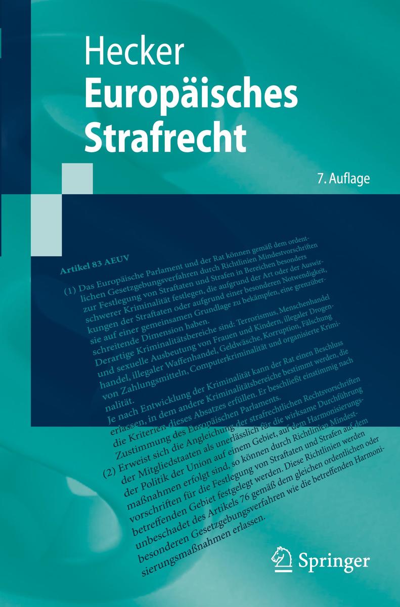 Europäisches Strafrecht (Springer-Lehrbuch) - Bild 5
