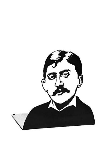 Novellix Marcel Proust. Buchstütze - Image 6