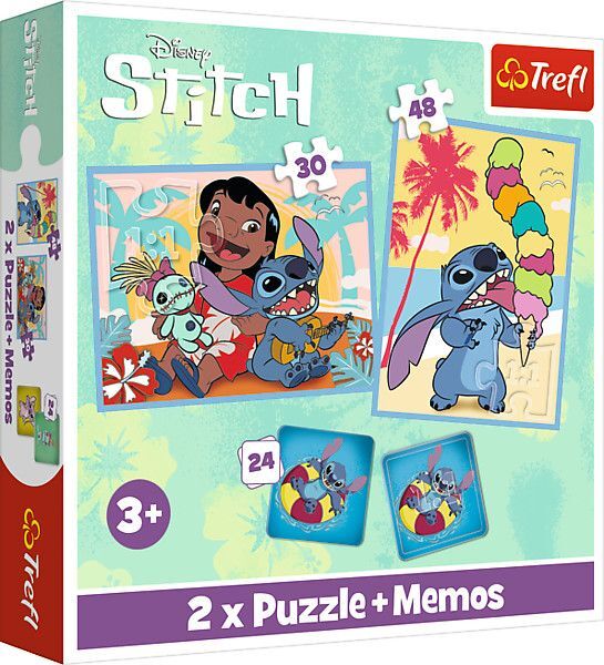 Trefl Sa Puzzles - '2In1+Memos' - Disney Lilo&Stitch - Bild 8
