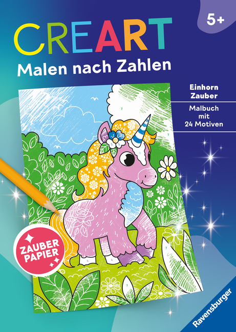 Ravensburger Creart Mädchen Ravensburger 48865 Creart Zauberpapier: Einhorn Zauber - Image 7