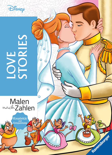 Disney - Malen nach Zahlen: Love Stories - Taschenbuch - Image 7