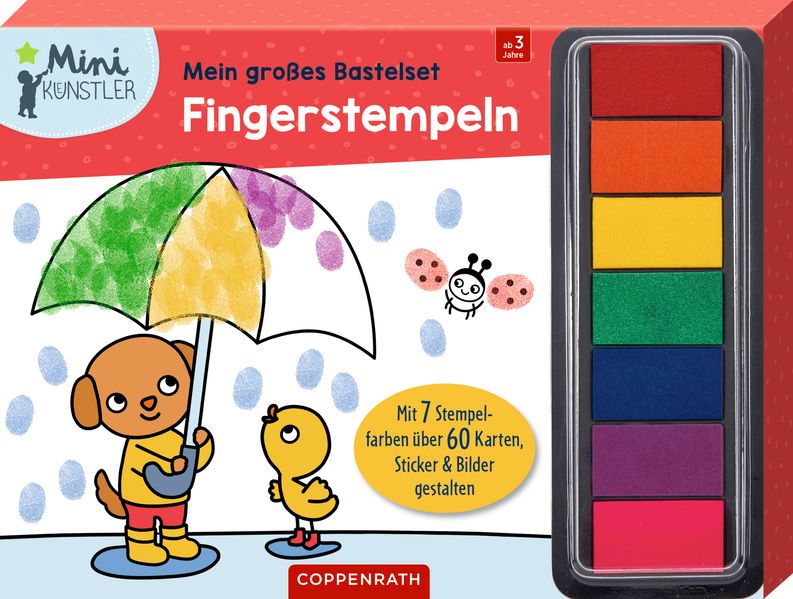 Coppenrath Mehrfarbig Stempel, Mein Gr. Bastelset: Fingerste - Image 10