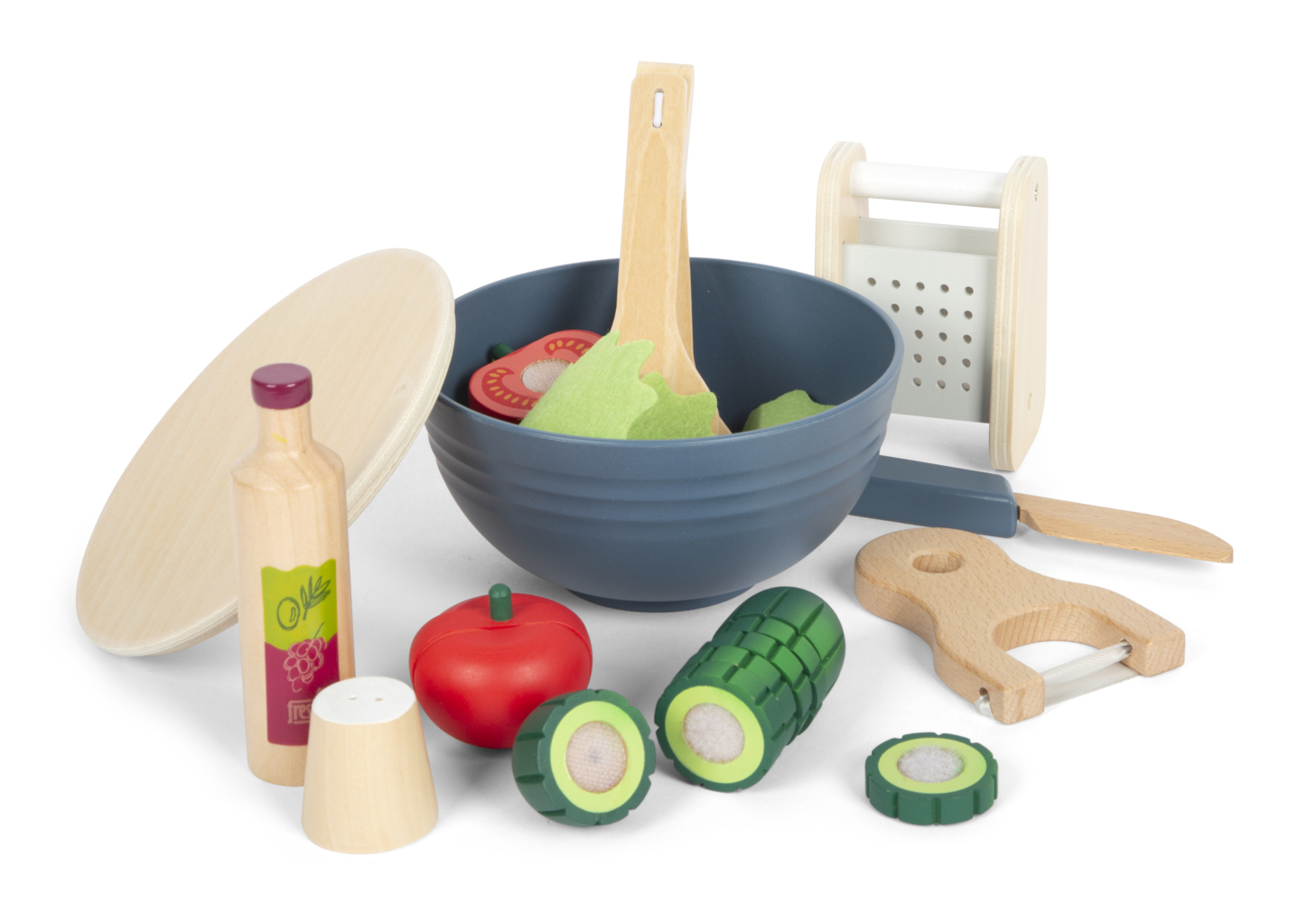 Schneide-Set Salat fresh | Deutsch | Bowlschüssel: ca. 15 x 15 x 8 cm | 12612 - Image 14