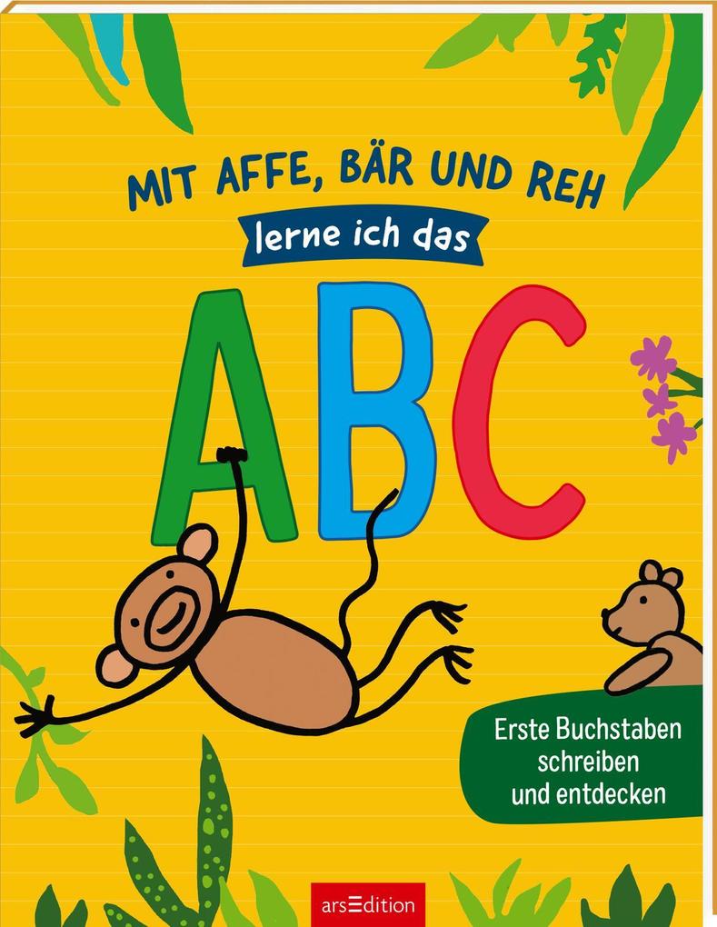 Ars Edition Gmbh Mit Affe Bär Und Reh Lerne Ich Das Abc - Bild 5