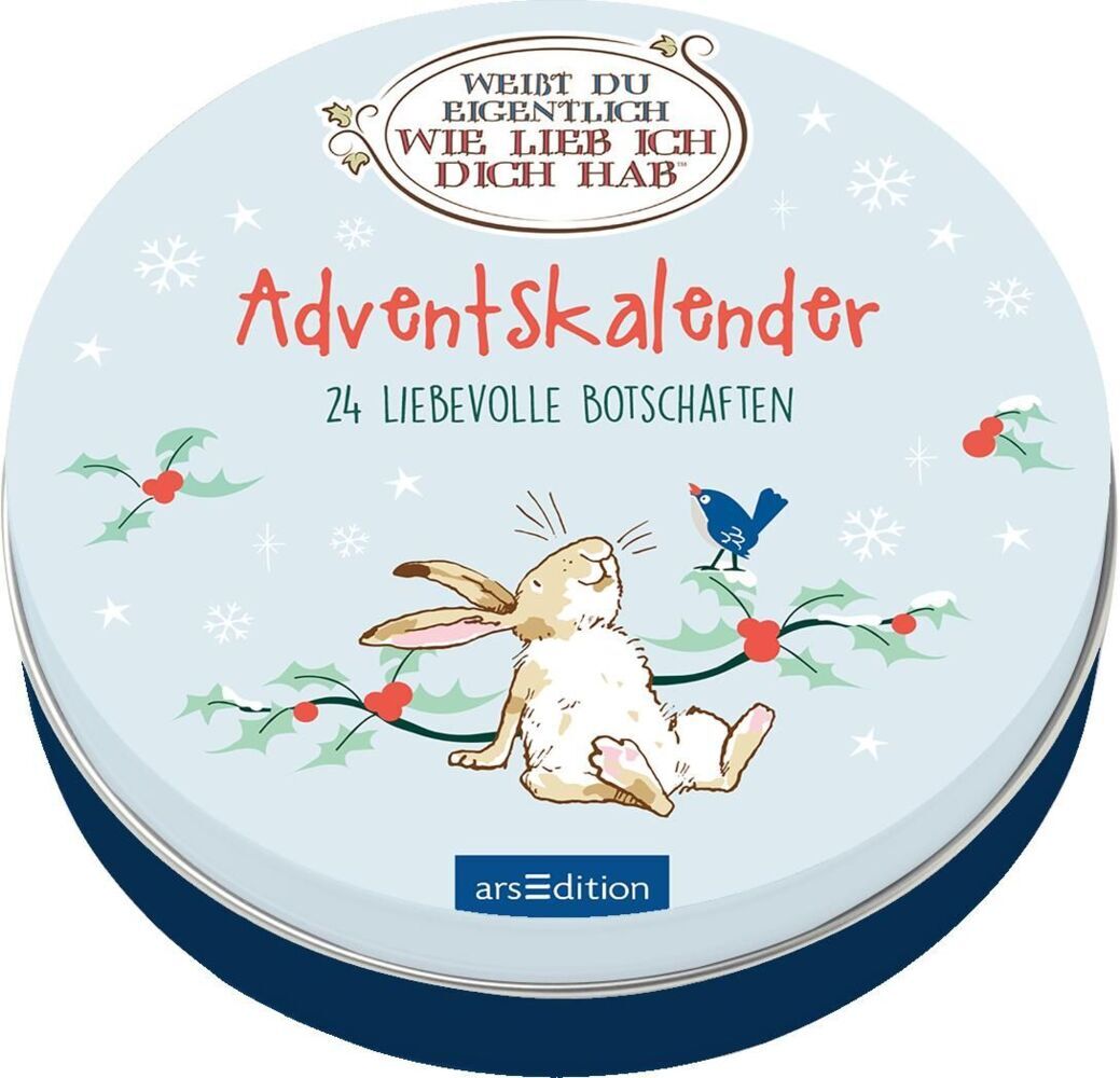 Ars Edition Gmbh Adventskalender In Der Dose. Weißt Du Eigentlich Wie Lieb Ich Dich Hab?