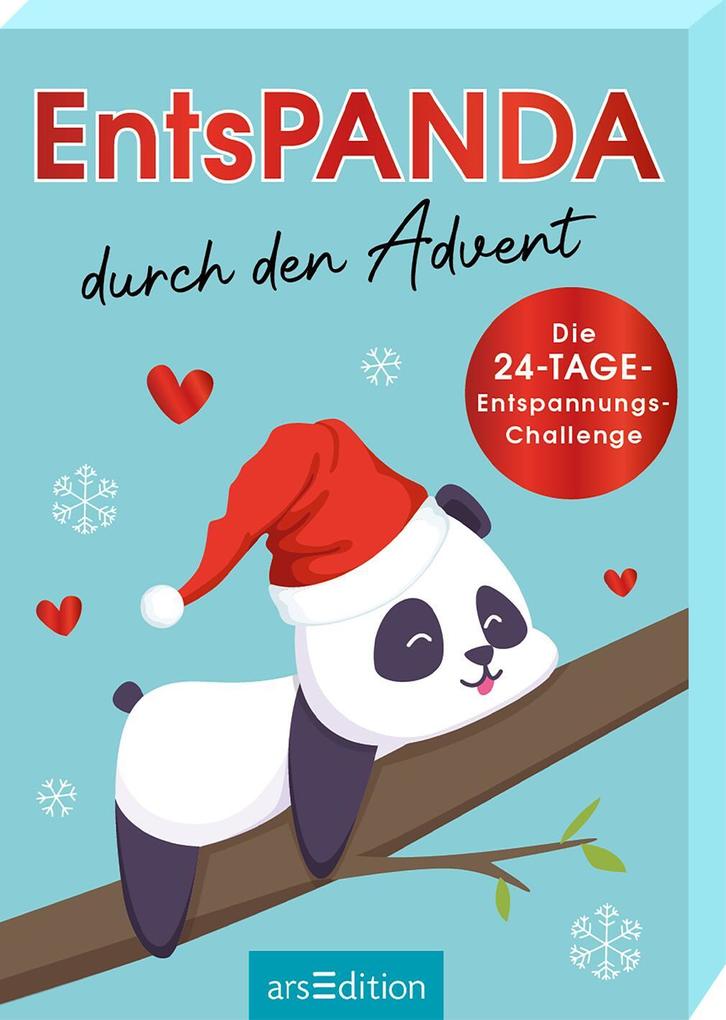 EntsPANDA durch den Advent: Die 24-Tage-Entspannungs-Challenge | Adventskalender-Box mit 24 witzigen Ideen zum Relaxen für Erwachsene - Bild 4