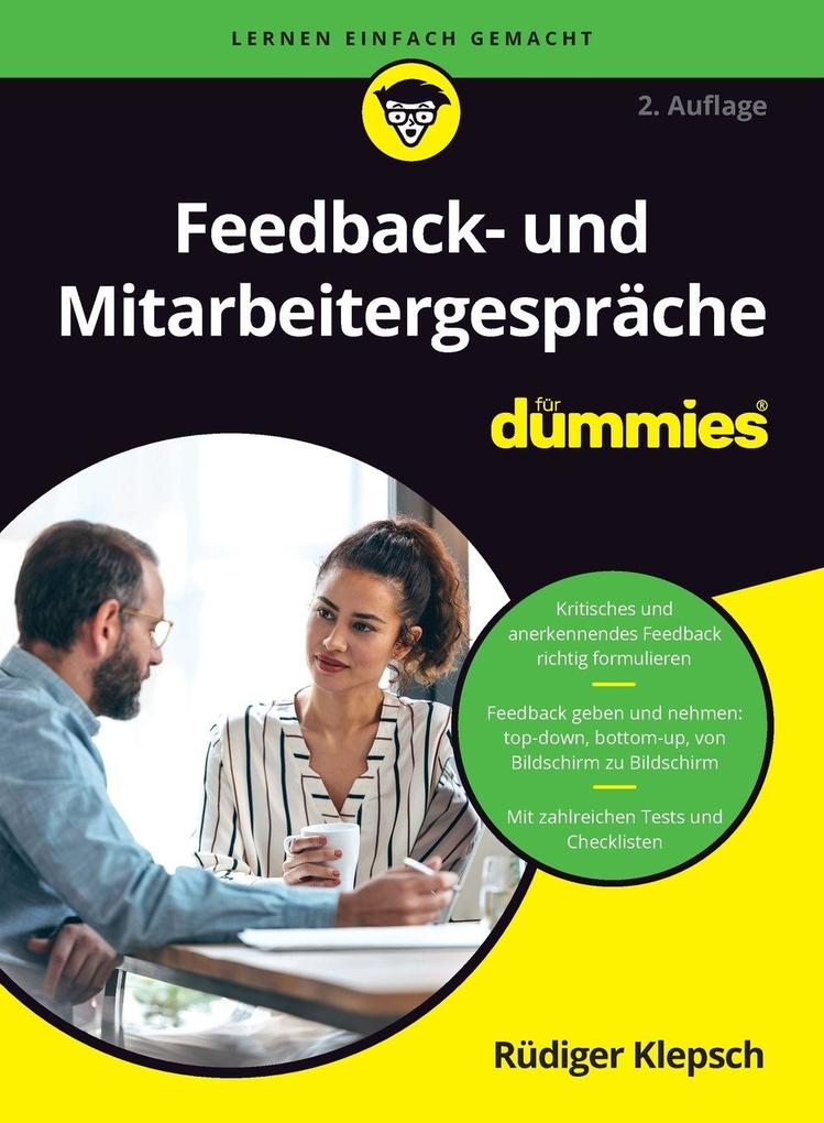 Rüdiger Klepsch: Feedback- und Mitarbeitergespräche für Dummies - Taschenbuch - Bild 5