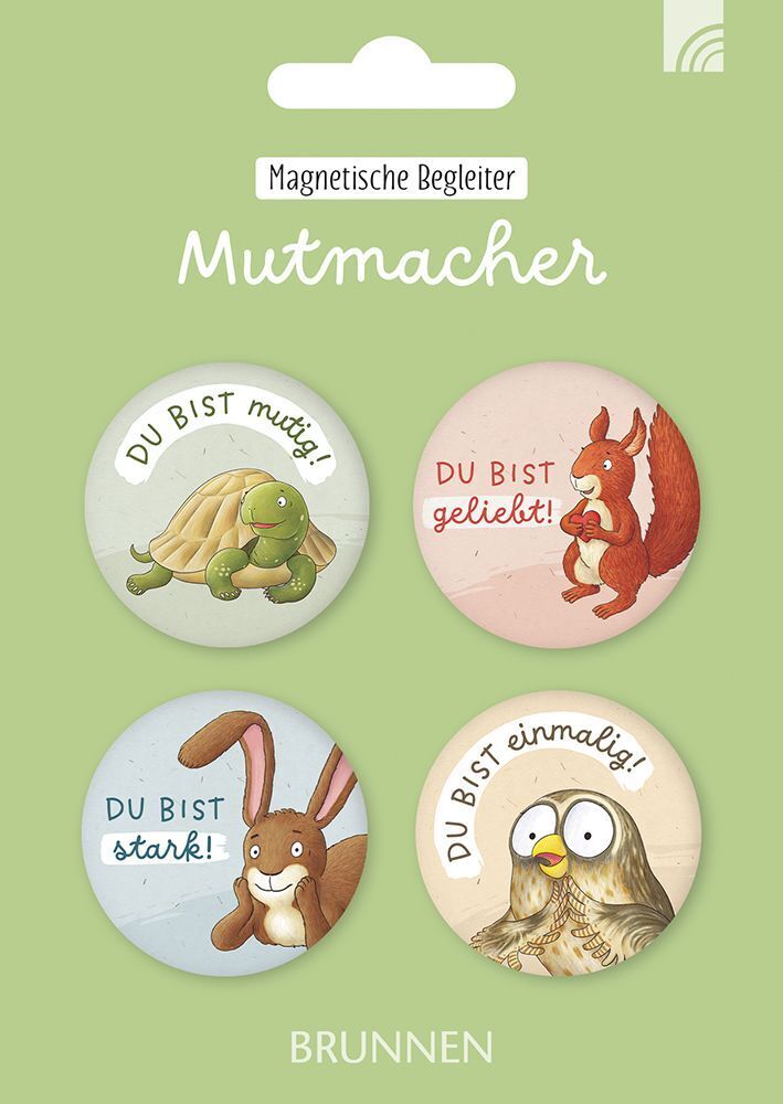 Mutmacher | 4er-Magnet-Set | Bernd Lehmann | Deutsch | Sonstige Handelsware - Bild 5