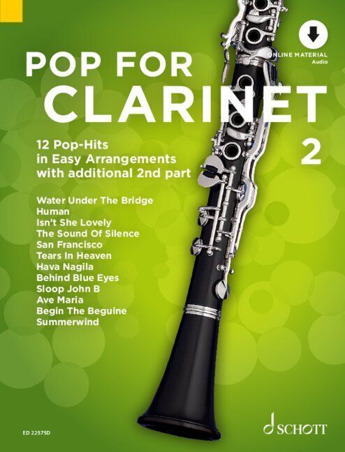 Schott Music Pop For Clarinet 2, Fachbücher Von Uwe Bye - Bild 4