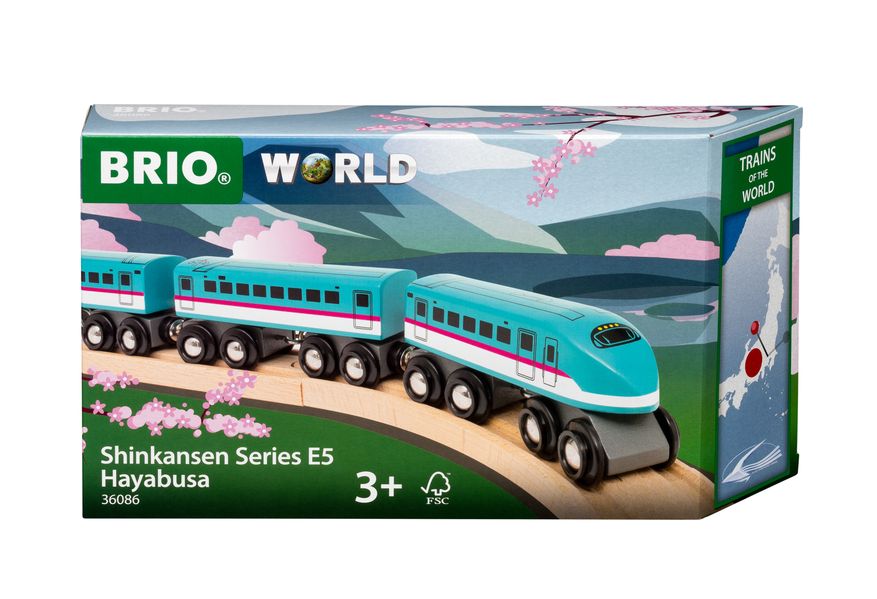 BRIO World - 36086 Trains of the World Shinkansen Series E5 Hayabusa Zug... - Image 17