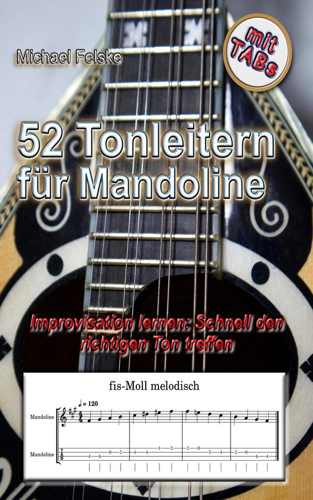 52 Tonleitern für Mandoline