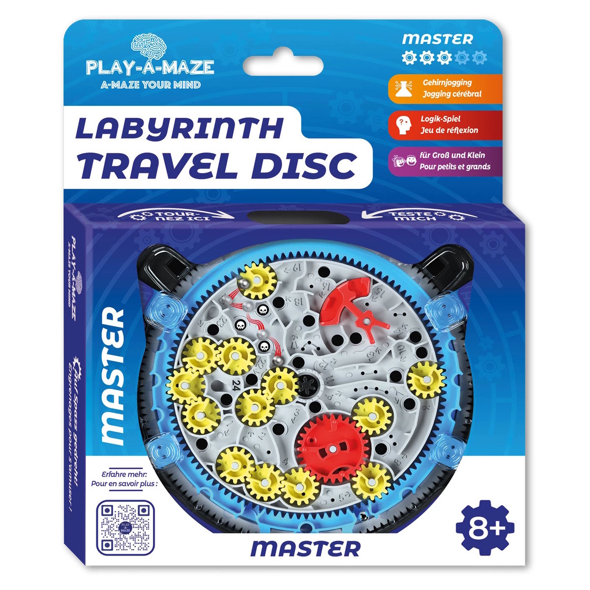 Carletto Play-A-Maze Gasmas Labyrinth Travel Disc Master - Image 18