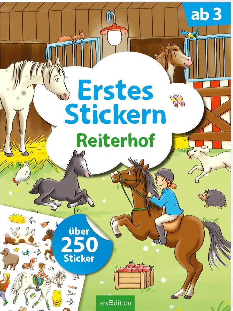 Ars Edition Gmbh Erstes Stickern - Reiterhof - Bild 3