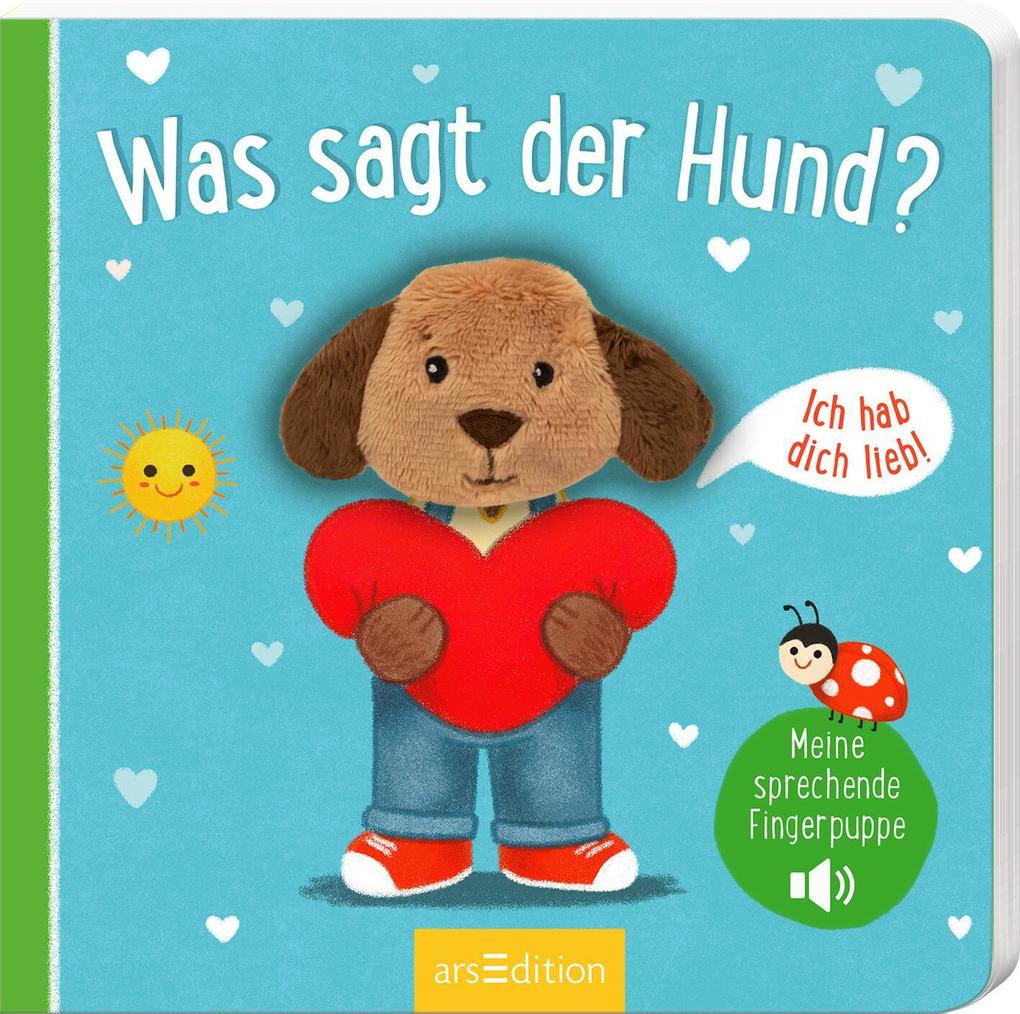 Arsedition Unisex Baby Mehrfarbig Soundbilderbuch Meine Sprechende Fingerpuppe: Was Sagt Der Hund? - Image 8