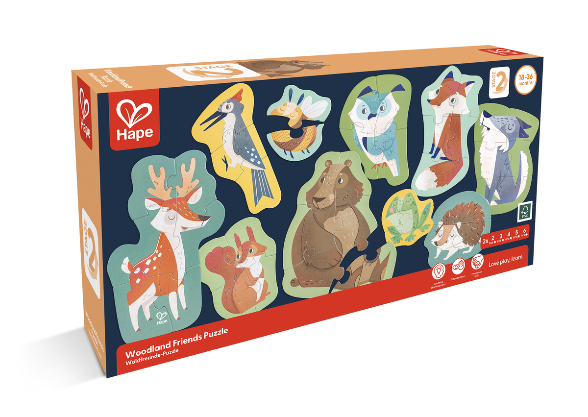 Hape E1650 Waldfreunde-Puzzle - Image 13