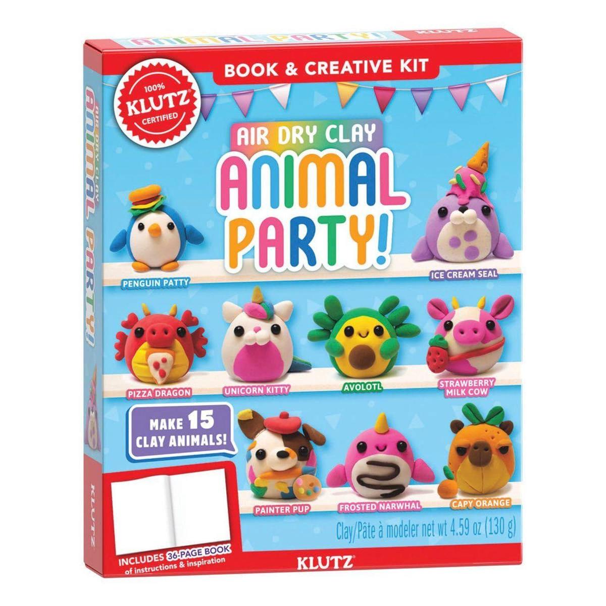 Klutz Air-Dry Clay Animal Party! - Image 2