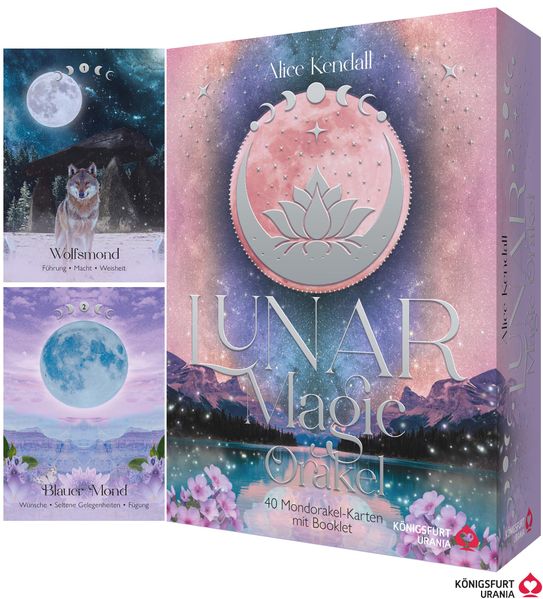 Alice Kendall: Lunar Magic Orakel - 40 Mondorakel-Karten mit Booklet (Deutsch; also in English. Search for product ID: 4250375110293 to get the... - Image 5