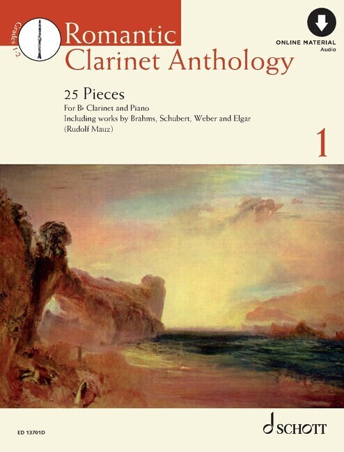 Romantic Clarinet Anthology: 25 Pieces. Band 1. Klarinette und Klavier. (Schott Anthology Series, Band 1) - Bild 5