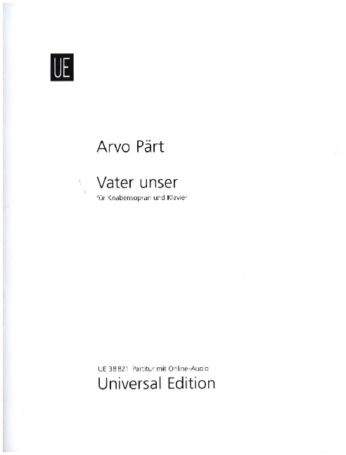Vater unser Arvo Pärt - Bild 3