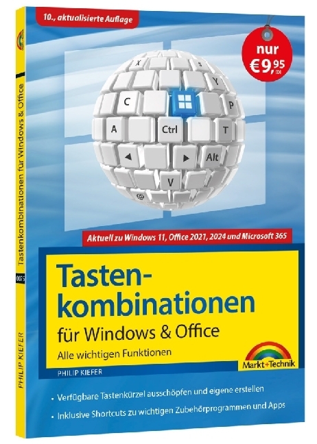 Markt+Technik Verlag Tastenkombinationen Für Windows 11 10 8.1 7 & Microsoft 365 Office 2024 - 2010 - Alle Wichtigen Funktionen - Image 5
