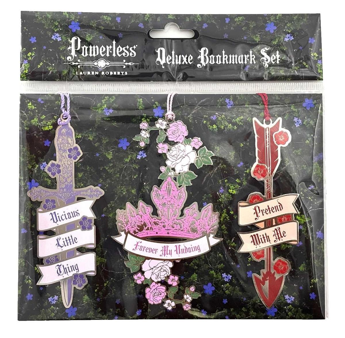 Insight Editions Lauren Roberts: Powerless Trilogy Deluxe Bookmark Set (Set Of 3) - Image 2