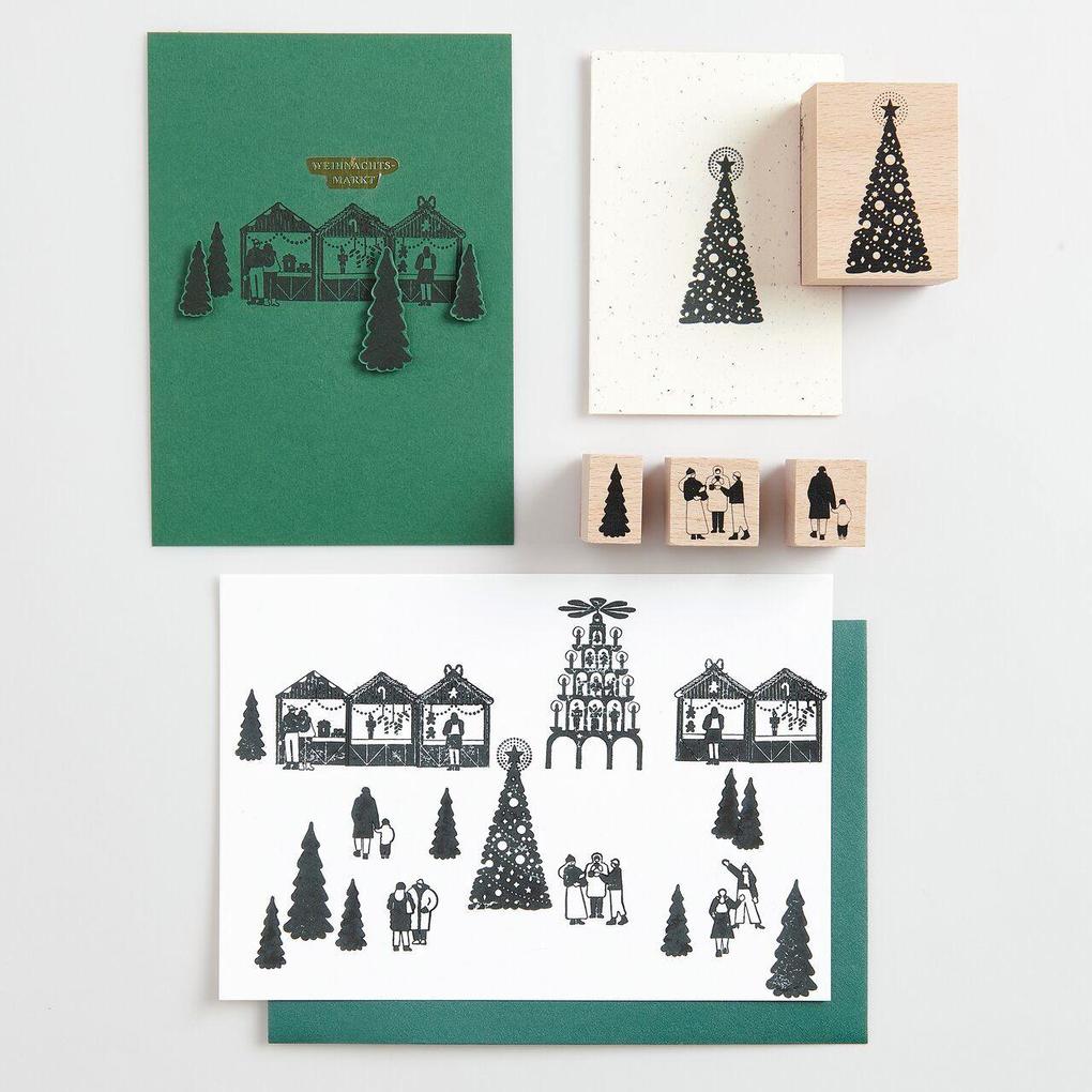 Rico Design Gmbh & Co.kg Stempelset Weihnachtsmarkt Fsc 100% - Image 9