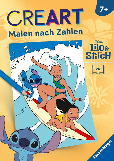 Ravensburger Mädchen 49864 Creart Malen Nach Zahlen Disney - Lilo & Stitch - Image 6