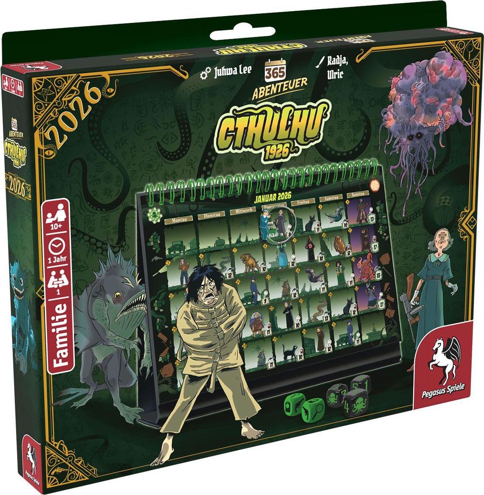 365 Abenteuer- Cthulhu 1926 [Edition 2026] | Spiel | 18901G | Deutsch | 2025 - Bild 14