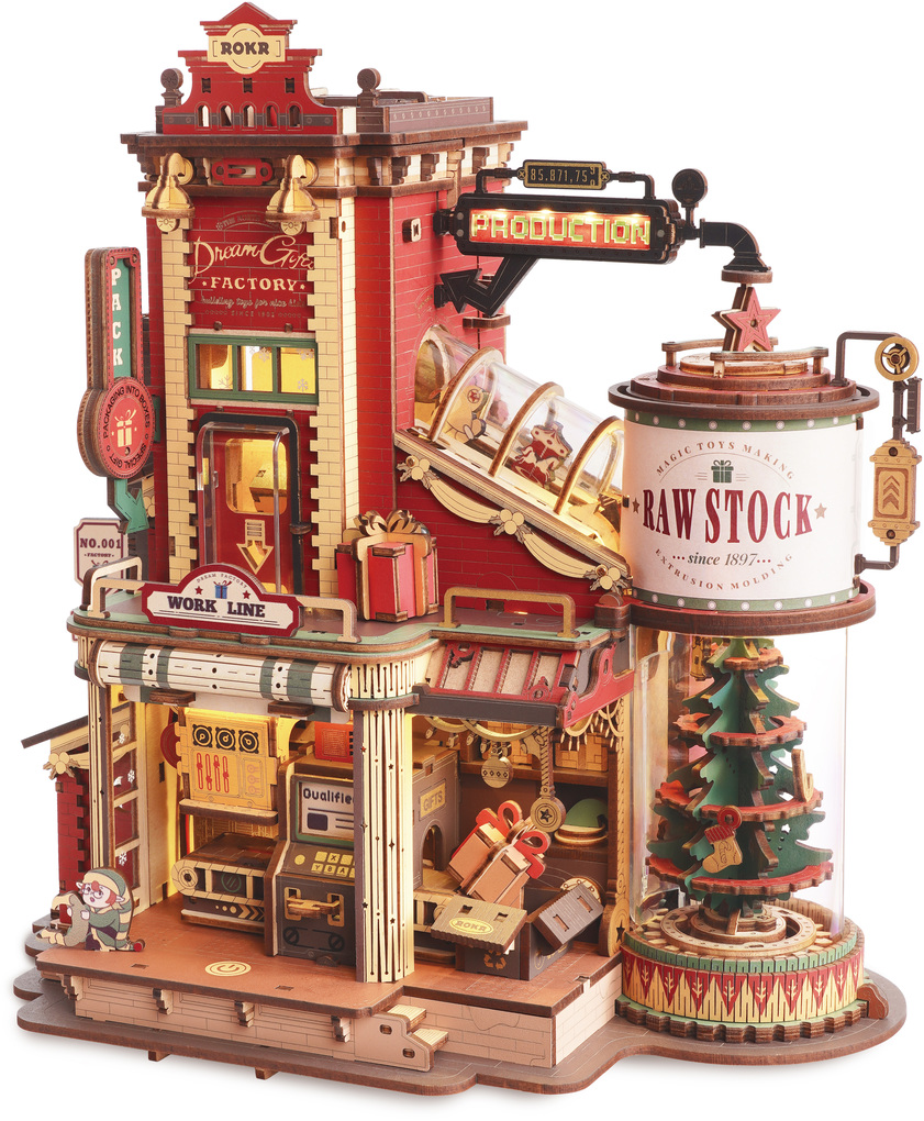 Robotime-Rokr Dream Gift Factory - Image 6