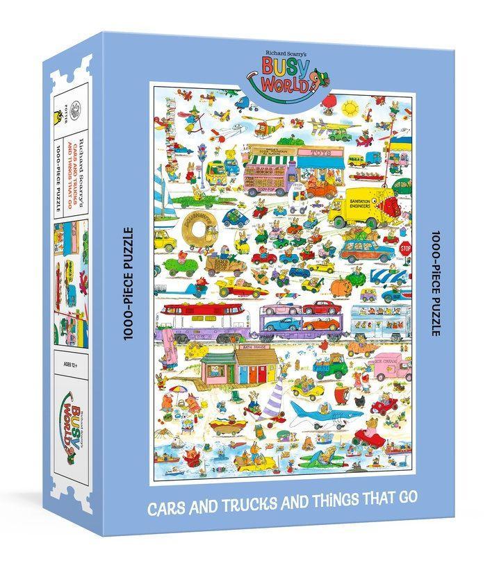 Richard Scarry's Cars and Trucks and Things That Go: 1000-Piece Puzzle | Scarry - Image 8