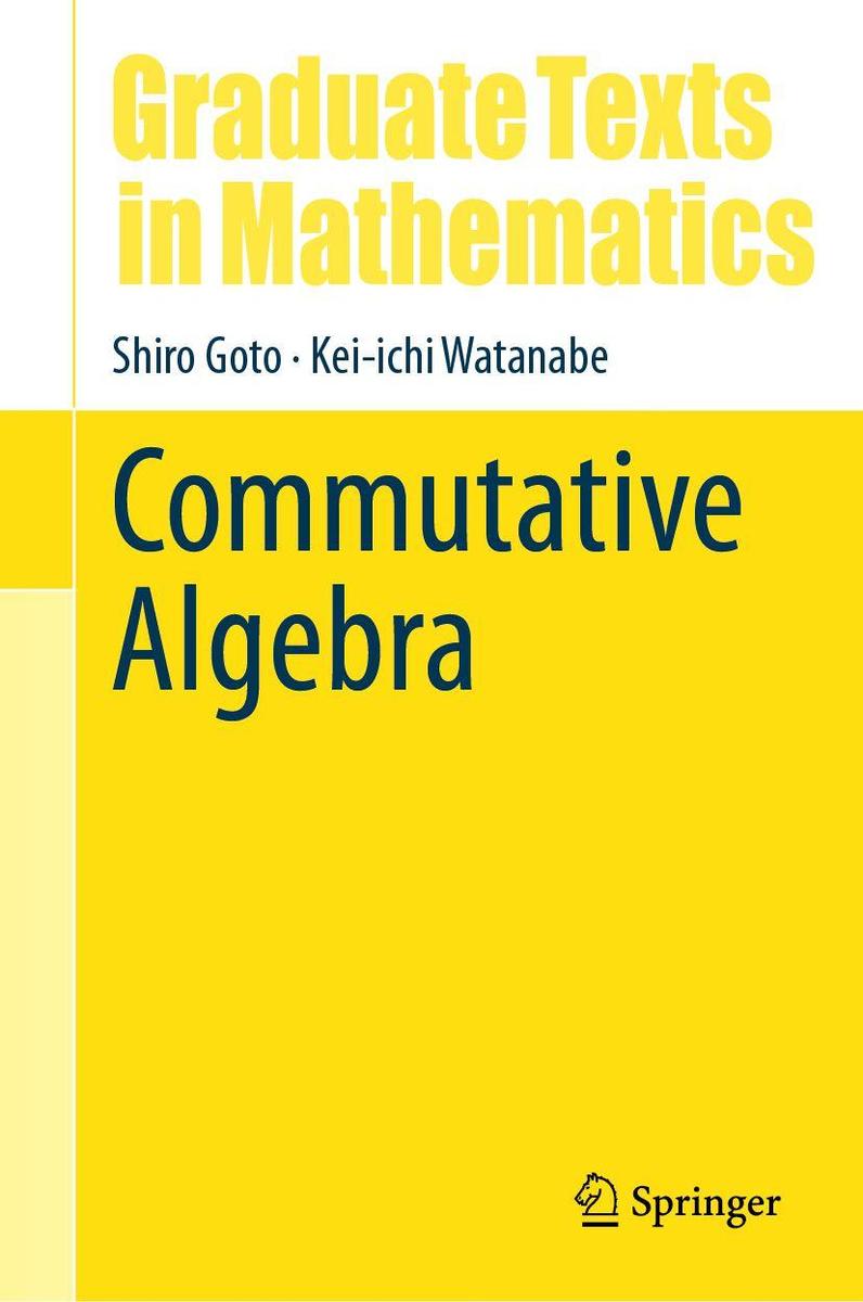 Springer Commutative Algebra - Bild 4