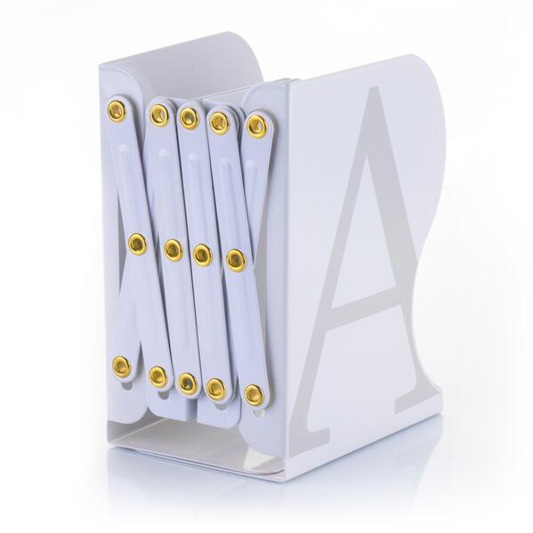 MyLibrary Flexibles A-Z Metall-Buchregal (weiß) | Deutsch | 2025 - Image 4