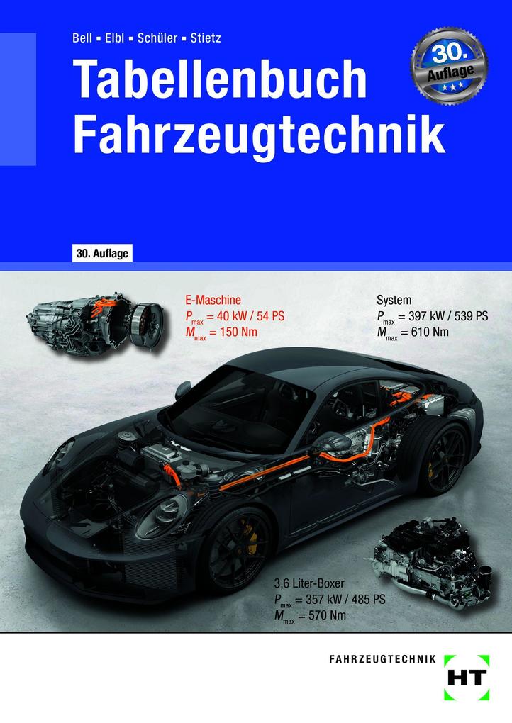 Marco Bell: Tabellenbuch Fahrzeugtechnik - Taschenbuch - Bild 4