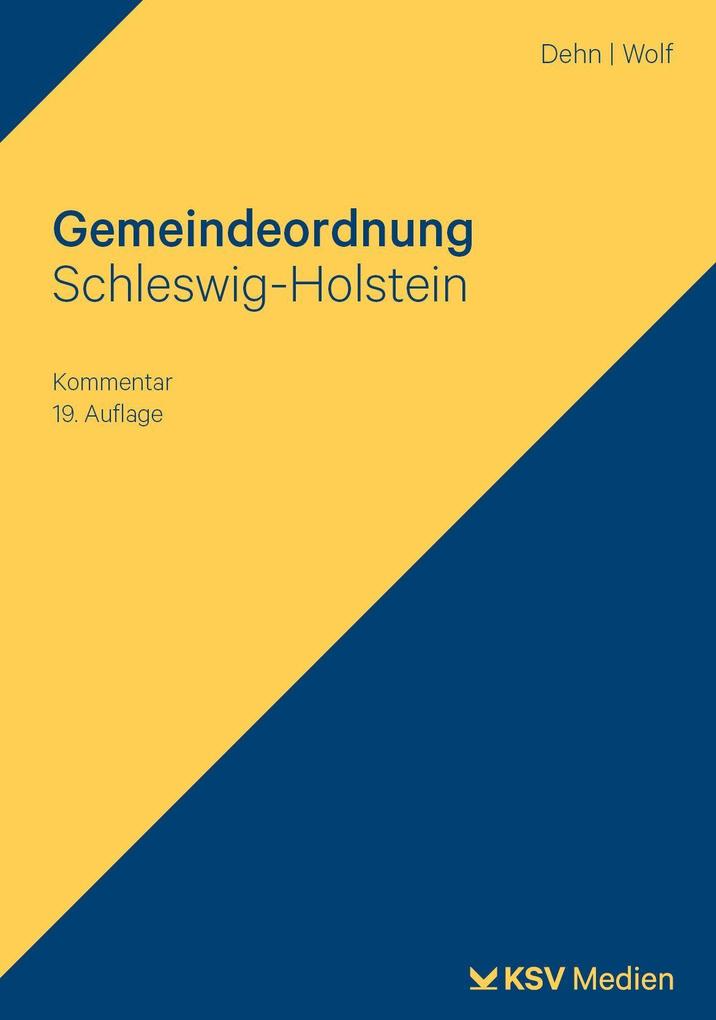 Gemeindeordnung Schleswig-Holstein: Kommentar - Bild 4