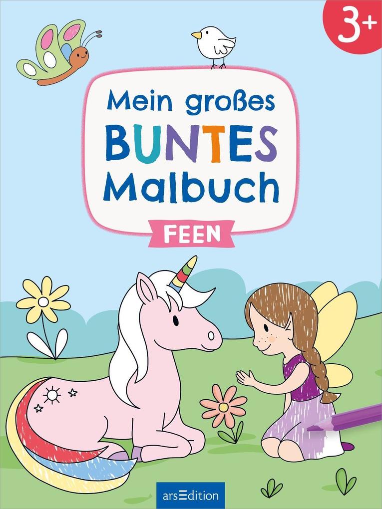Ars Edition Gmbh Mein Großes Buntes Malbuch - Feen - Bild 4