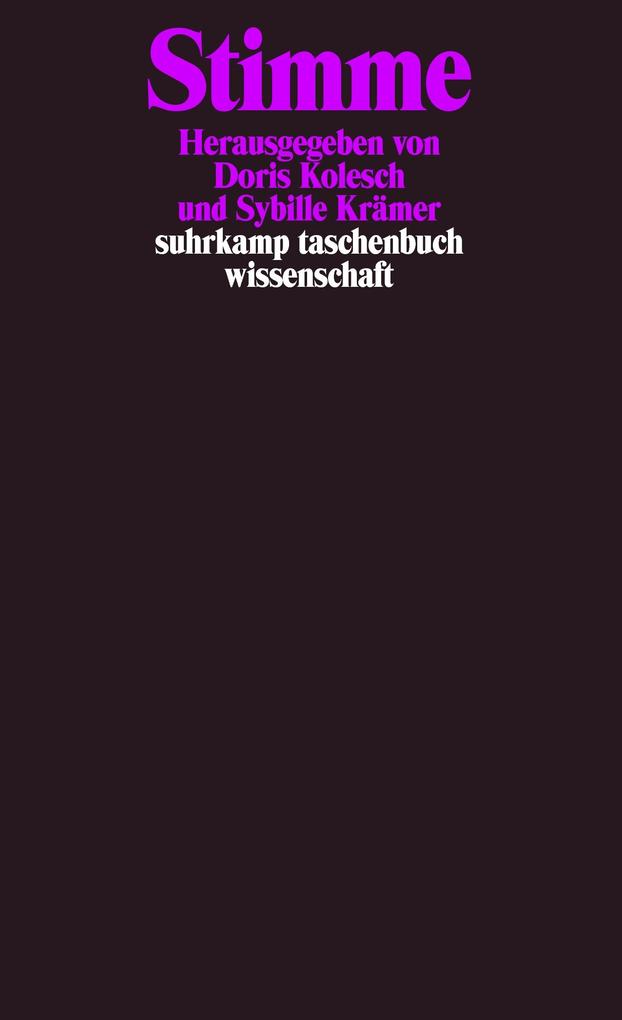 Suhrkamp Verlag Stimme - Bild 5