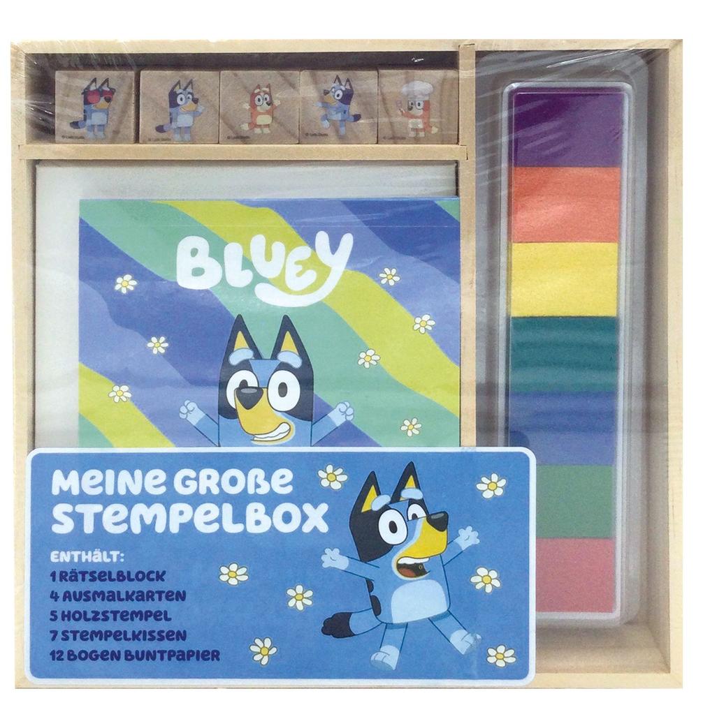 Panini Bluey: Meine Grosse Stempelbox, Kinderbücher Von - Image 4